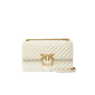 Pinko Pinko, Dames, Tassen, Wit, Maat: ONE Size