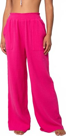 Lovestitch Saratoga Boho Pants In Fuschia