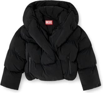Diesel Womens Coats Black