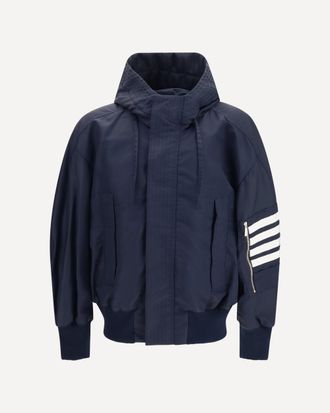 Thom Browne Giacca in twill tecnico Man 2
