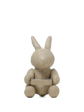 Miharayasuhiro Borsa messenger Dolls Rabbit Hug in pelle - Toni neutri