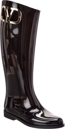Valentino Vlogo Rubber Rain Boot