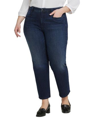 NYDJ Nydj Plus Bailey Basin Ankle Crop Jean
