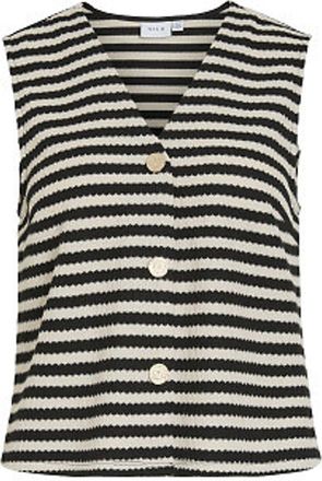 Vila Mouwloos vest met v-hals