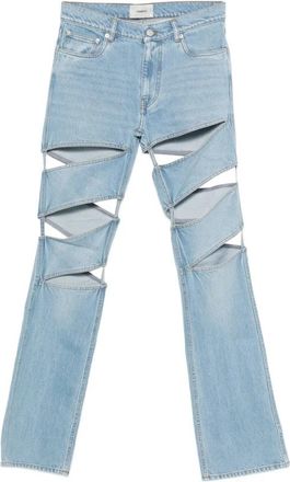 Coperni Boot-cut Jeans - Dames - Bootcut Jeans - Blauw - S - Jeans