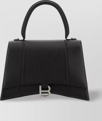 Balenciaga hourglass handbag with structured silhouette and top handle