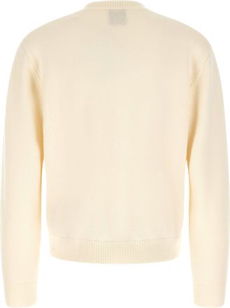 Casablanca Pyramid Abduction Intarsia Sweater - Cream