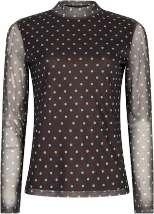 Ydence Ydence - Bailey Long Sleeve Top - Dames - Tops - Veelkleurig - Maat: XL Poliester