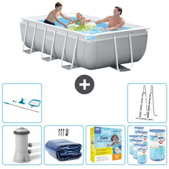 Intex Piscina Prism Frame Rectangular - 300x175x80 Cm - 9-piezas Scb40