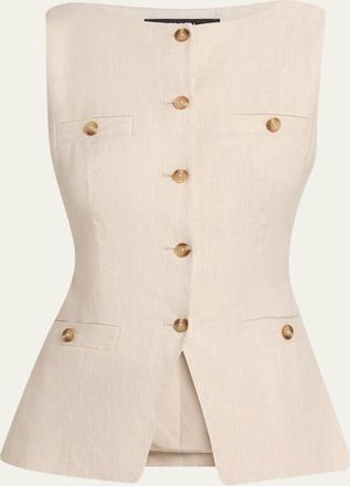 Toccin Amra Boat-Neck Vest