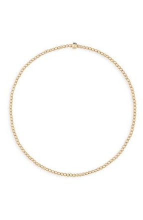 Kendra Scott 2mm Beaded Stretch Anklet in 14K Gold-Filled at Nordstrom Rack, Size Small