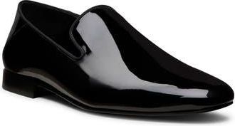 Stuart Weitzman Buzz Venetian Loafer in Black Patent at Nordstrom Rack, Size 7