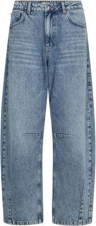 Co'Couture Ruthie CC Barrel LL Jeans - Dames - Loose Fit Jeans - Blauw - XS - Katoen - Jeans