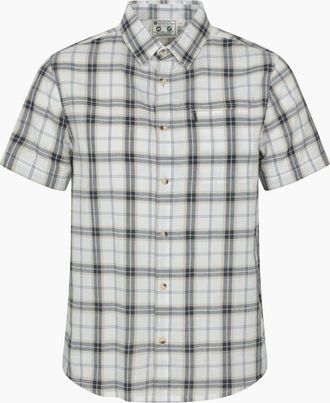 Mountain Warehouse Mens Mountain Warehouse Mens Cotton Shirt - Cream - Size: 48/Regular