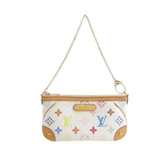 Louis Vuitton Pre-owned Mini Bags, female, White, Size: ONE SIZE Pre-owned Pochette Pouch