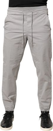 Dondup Cotton Mid Waist Skinny Men Jogger Trouser Mens Pants (Pre-Owned)