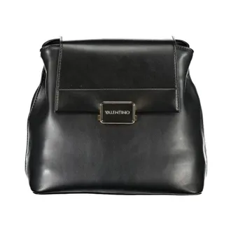 Valentino Backpacks, female, Black, Size: ONE SIZE Polyethylene Backpack