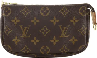 Louis Vuitton Brown Monogram Monogram Pochette Pouch (Pre-Owned)