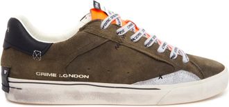 Crime London Uomo, Scarpe, Verde, 45 EU, new