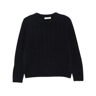 Jcsophie Truien & Vesten, Dames, Zwart, S, Pullover met kabelpatroon