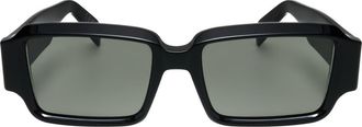 Retro Superfuture 54mm Square Sunglasses in Black at Nordstrom Rack