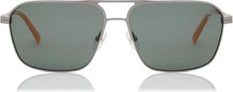 Timberland TB9316 Polarized 09R Mens Sunglasses Silver Size 61