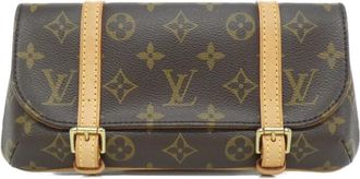 Louis Vuitton Monogram Brown Monogram Monogram Fanny Pack Pochette (Pre-Owned)
