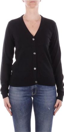 John Richmond Maglia Cardigan - Dames - Vesten - Zwart - L - Polyester - Truien & Vesten