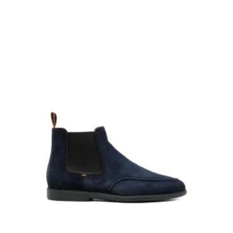 Santoni Heren, Schoenen, Blauw, Maat: 44 1/2 EU