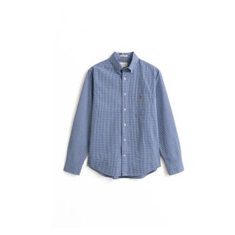 GANT Casual Shirts - Heren - Zakelijke Overhemden - Blauw - L - Overhemden