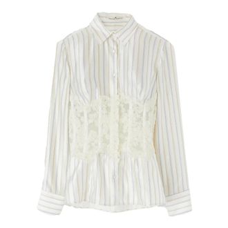 Ermanno Scervino Dames, Blouses & Shirts, Veelkleurig, Maat: 2XS Zijde