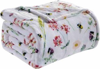 Luxury Home Printed Microfiber Bed Blanket