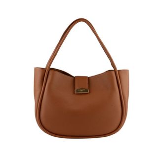 Pourchet Tassen, Dames, Bruin, ONE Size, Leer, Liane Crossbody Tas
