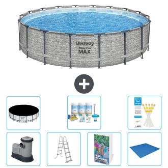 Bestway Piscina Bestway Steel Pro Max Redonda - 549x122 Cm - 8-piezas S599