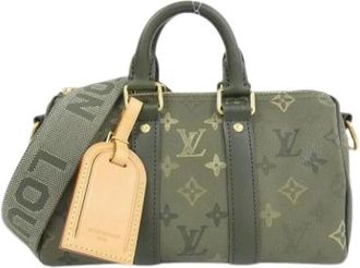 Louis Vuitton Borsa Boston Pre-owned - - Pre-owned - Donna - Verde - ONE SIZE