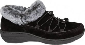 Aetrex Womens Chrissy Arch Support Ankle Booties In Black