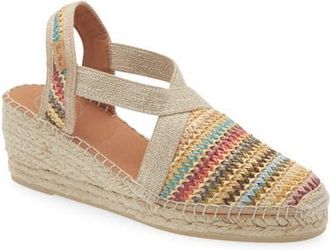 Toni Pons Terra Espadrille Wedge in Multi at Nordstrom, Size 8-8.5Us