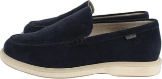 Hogan Mocassins - Heren - Loafers - Blauw - 43 EU - Leer - Schoenen