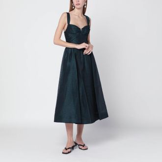 Zimmermann Abito midi con drappeggio Rebellion
