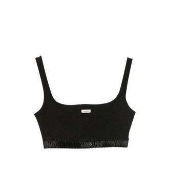 Entire studios Logo-patch Cropped Top