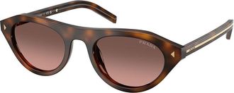 Prada PR B15S 20D11C Womens Sunglasses Tortoiseshell Size 51