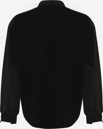 And Wander Mens Nylon Shirt Black Polyester