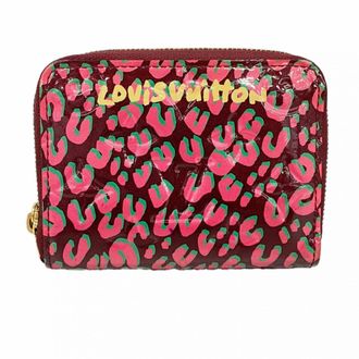 Louis Vuitton Rouge Fauviste Coin Purse/Coin Case (Pre-Owned)