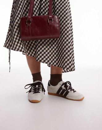 adidas Originals Japan - Sneakers bianche e marrone cavallino - In esclusiva per ASOS-Bianco