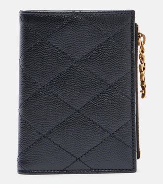 Saint Laurent Cassandre Bijou quilted leather wallet