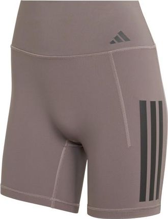 adidas Optime 3-Stripes Short Leggings Leggings f&uuml;r Damen | braun