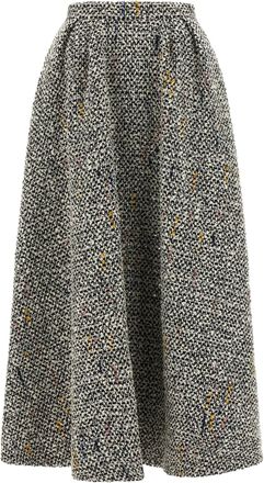 Alessandra Rich Tweed Rok