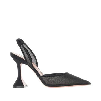 Amina Muaddi Holli mesh slingback pumps Woman 36+