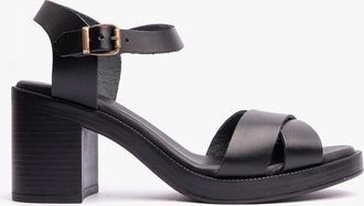 Hush Puppies Womens Hush Puppies GEORGIA Womens Sandals Black - Size: 8