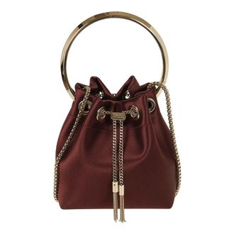 Jimmy Choo London Bucket Bags, female, Brown, Size: ONE SIZE Bon Bon Bucket Bag